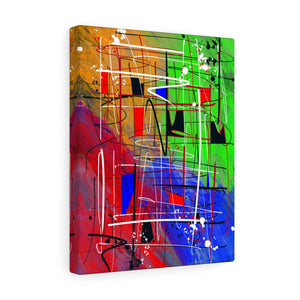 Signature I Abstract Art Canvas Print