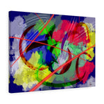 Eclipse I Abstract Art Canvas Print