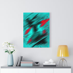 Vortex I Abstract Art Canvas Print