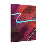 Waves I Abstract Art Canvas Print