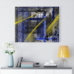 Mars I Abstract Art Canvas Print