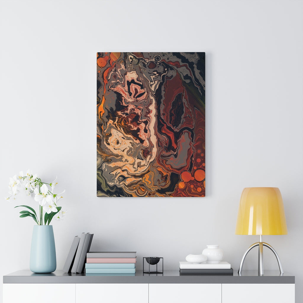 Hermes I Abstract Art Canvas Print