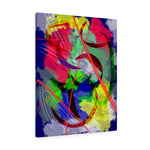 Eclipse I Abstract Art Canvas Print