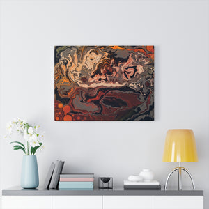 Hermes I Abstract Art Canvas Print