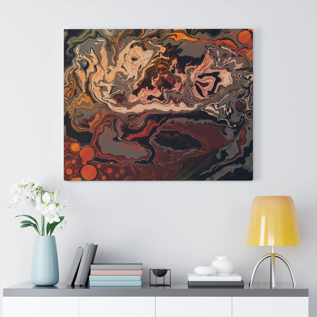 Hermes I Abstract Art Canvas Print