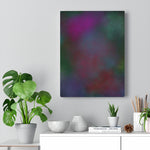 Peacock I Abstract Art Canvas Print