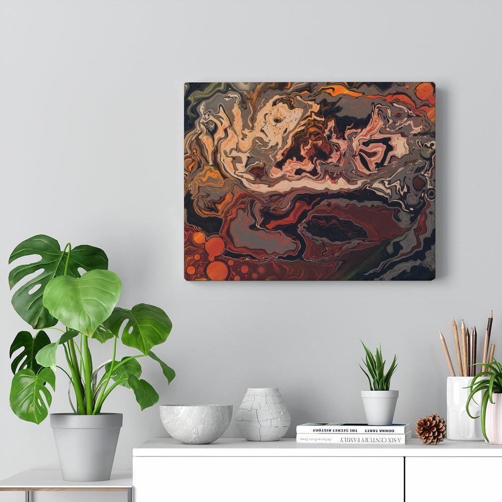 Hermes I Abstract Art Canvas Print