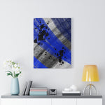 Scarf Ink I Abstract Art Canvas Print