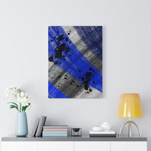 Scarf Ink I Abstract Art Canvas Print