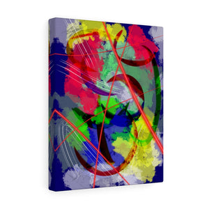 Eclipse I Abstract Art Canvas Print