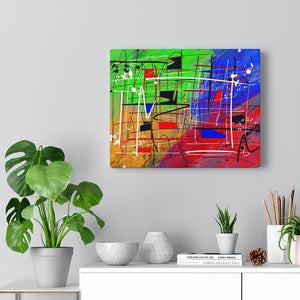 Signature I Abstract Art Canvas Print