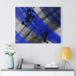 Scarf Ink I Abstract Art Canvas Print