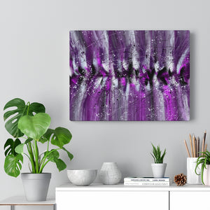 Galaxy Streaks | Abstract Art Canvas Print