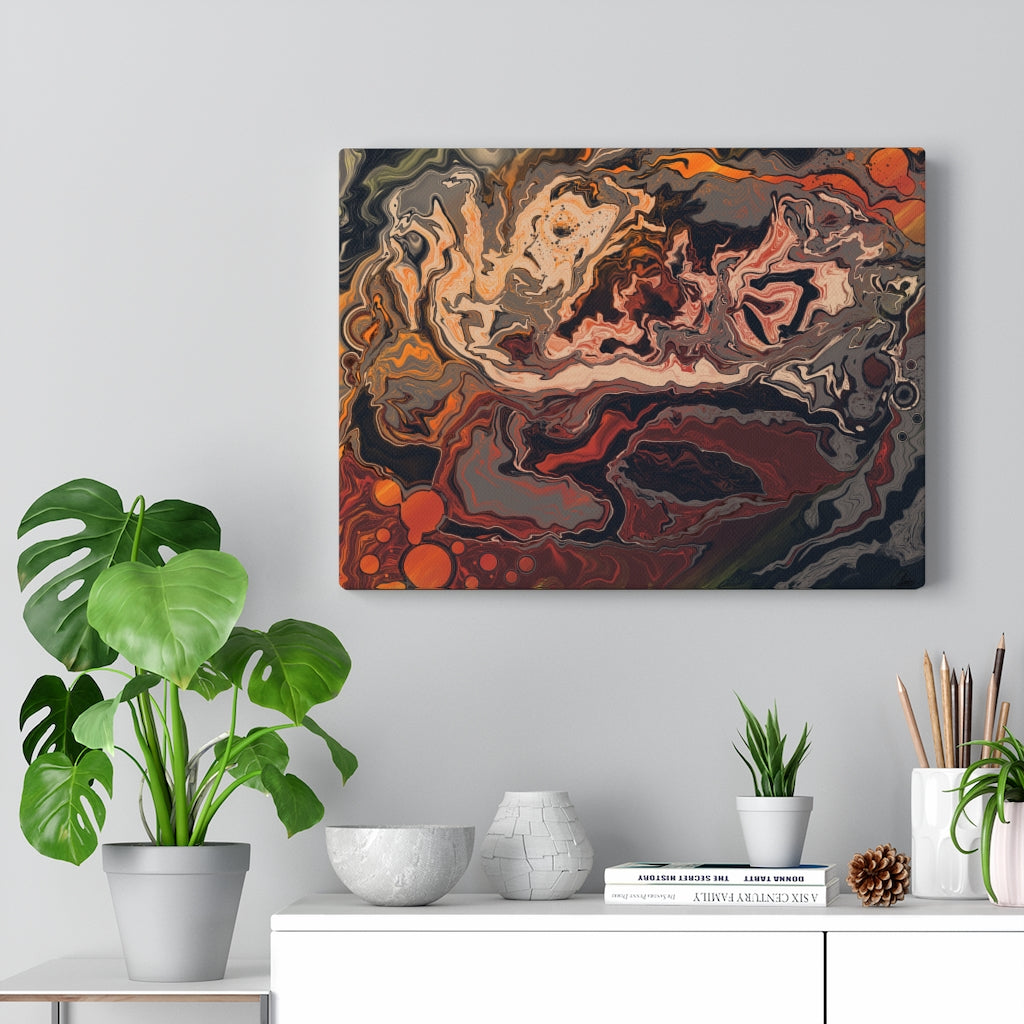 Hermes I Abstract Art Canvas Print