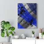 Scarf Ink I Abstract Art Canvas Print