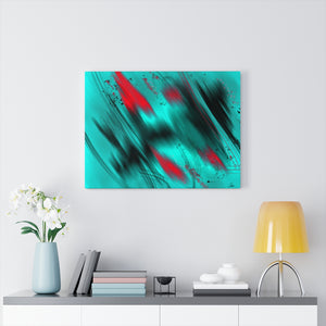 Vortex I Abstract Art Canvas Print