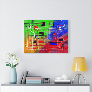 Signature I Abstract Art Canvas Print