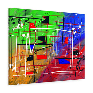 Signature I Abstract Art Canvas Print