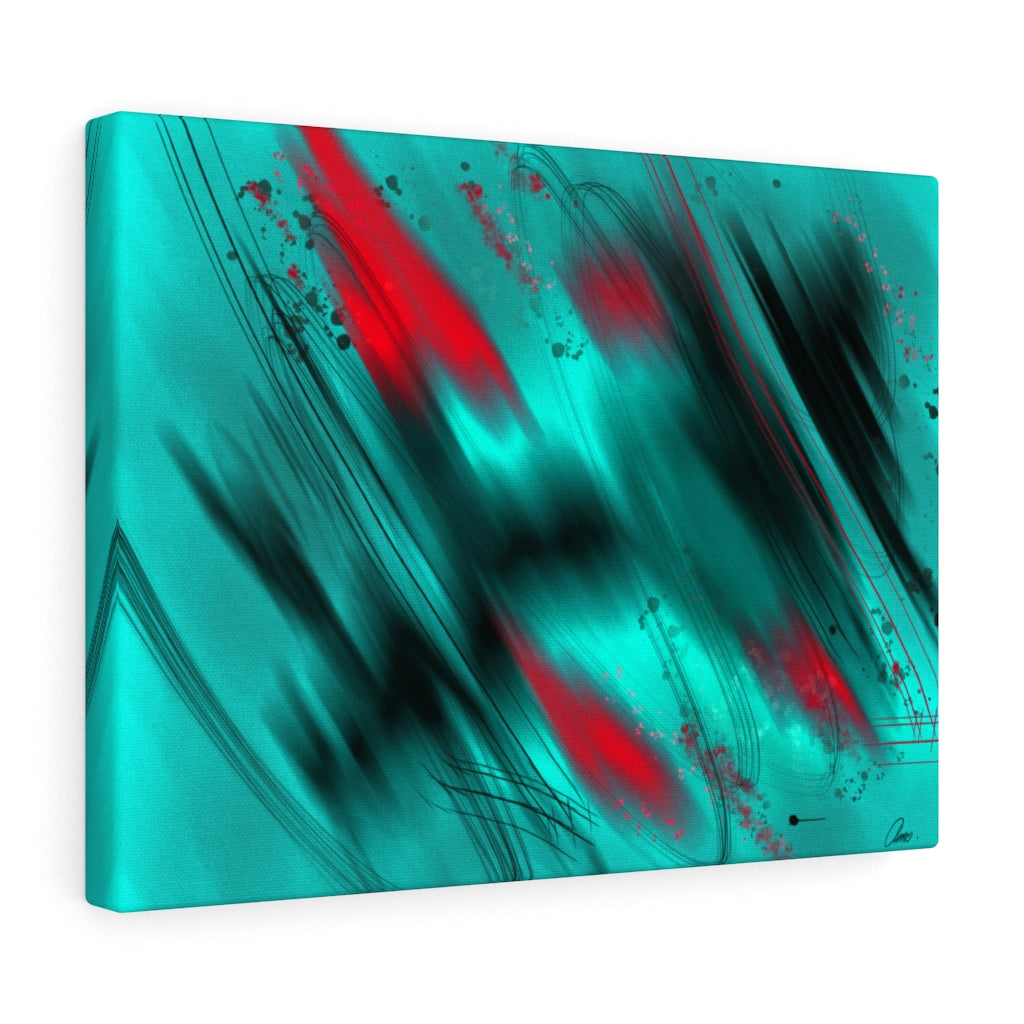 Vortex I Abstract Art Canvas Print