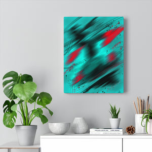 Vortex I Abstract Art Canvas Print