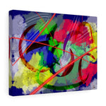 Eclipse I Abstract Art Canvas Print