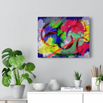 Eclipse I Abstract Art Canvas Print